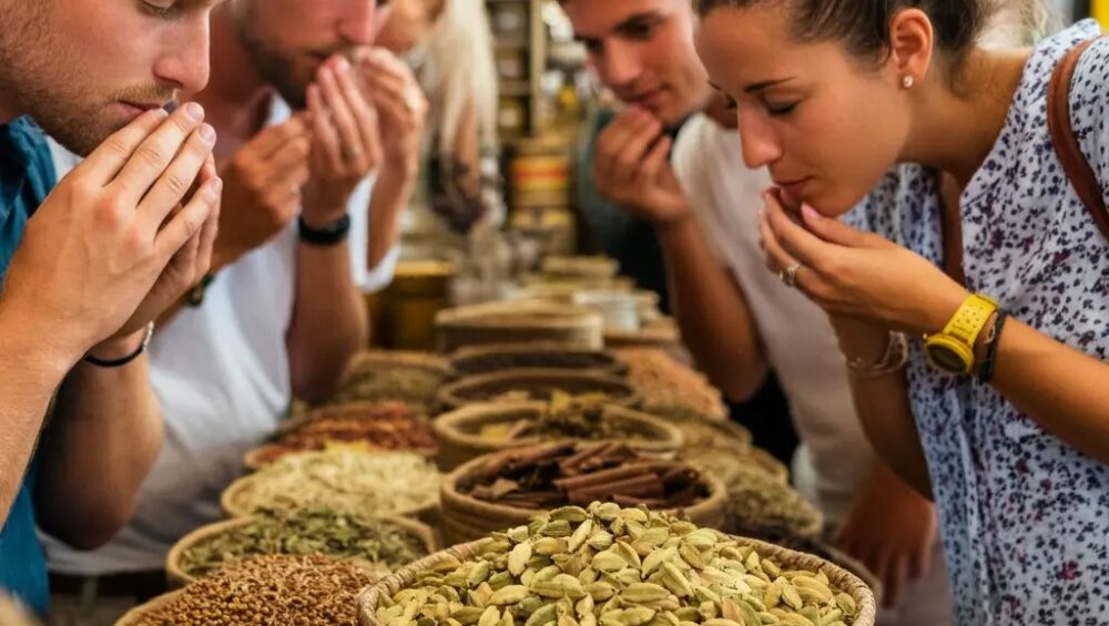 test and smile of spice farm