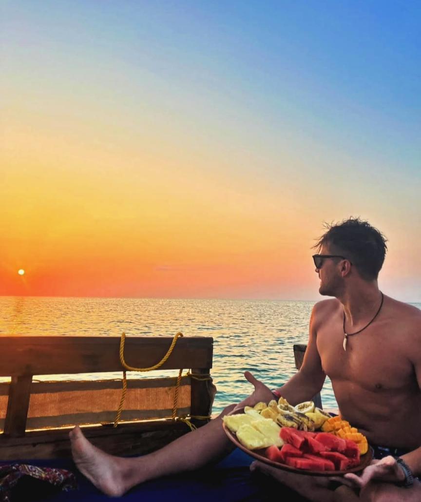 Sunset on a Dhow Cruise