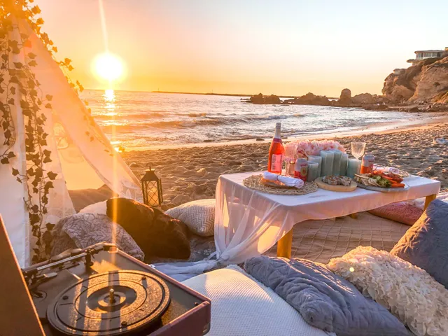 Sunset Beach Picnic