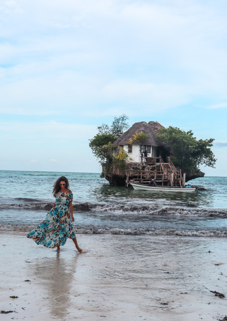 Combine It with a Quiet Beach Walk The Rock Restaurant Zanzibar without crowds