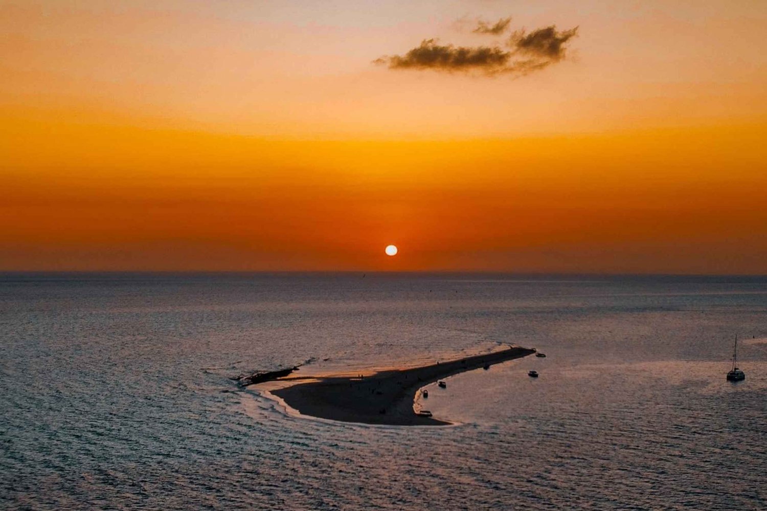 Nakupenda Sandbank sunset